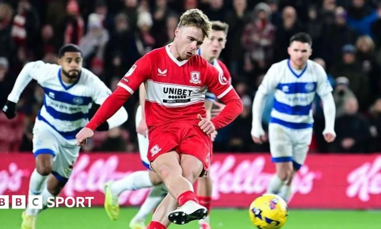 Middlesbrough 3-1 QPR - Boro maintain 100% record under Hellberg