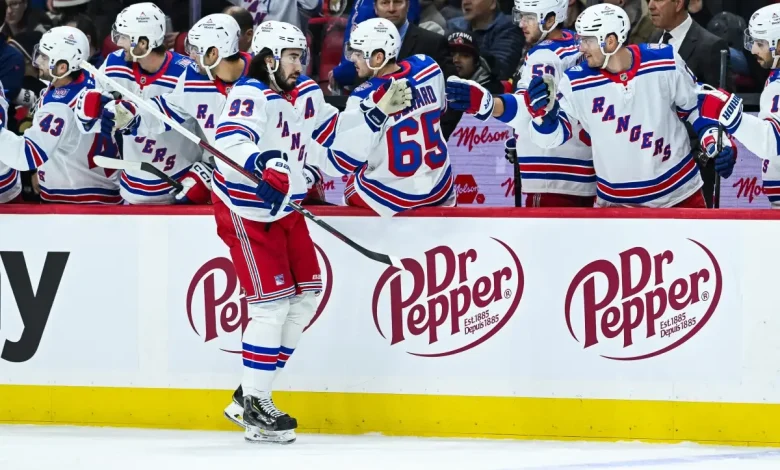 Mika Zibanejad keeps climbing Rangers’ record books after latest goal in bounce-back season