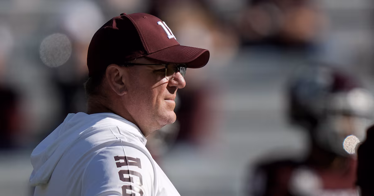 Mike Elko comments on Aggies’ offensive coordinator situation ahead of Miami Playoff game