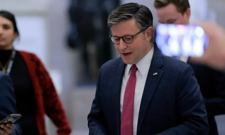 Mike Johnson says boat strike hit "able-bodied" survivors, operation "entirely appropriate"