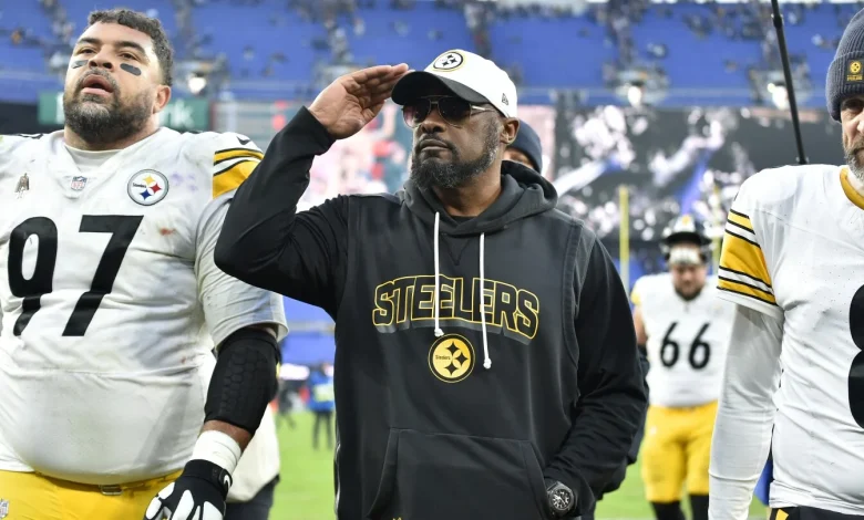 Mike Tomlin on job-security talk: “I’ve been on the hot seat for 19 years”