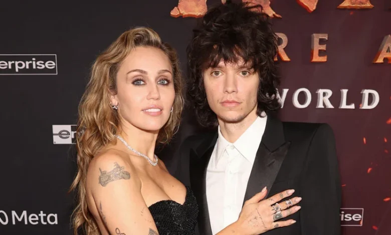 Miley Cyrus Hits ‘Avatar: Fire and Ash’ Red Carpet with Boyfriend Maxx Morando