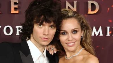 Miley Cyrus fuels engagement rumors with dazzling diamond ring in rare appearance with boyfriend Maxx Morando