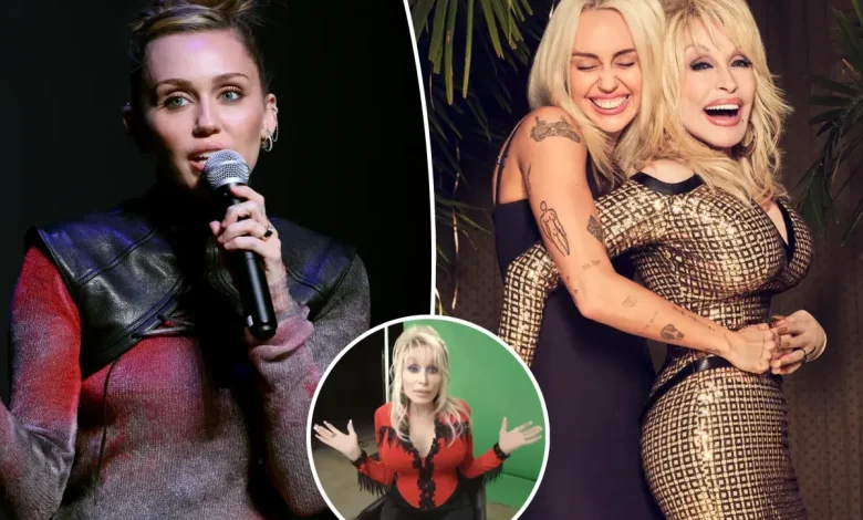 Miley Cyrus gives an update on godmother Dolly Parton after health challenges forced her to pull back from spotlight