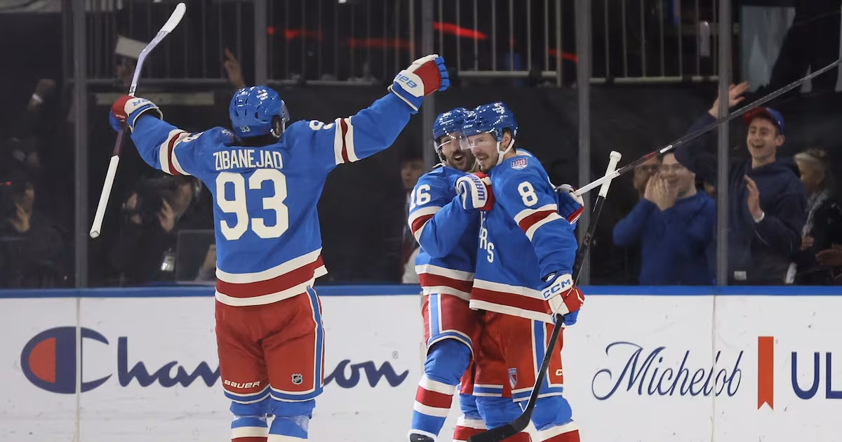Miller scores twice, including OT winner, as Rangers beat Canadiens