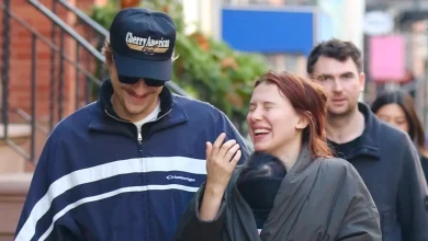 Millie Bobby Brown Bundles Daughter Under Her Coat on Walk with Jake Bongiovi