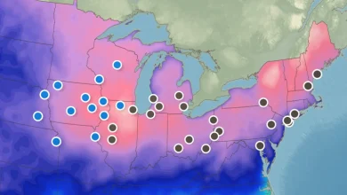 Millions wake up to extreme cold that’s breaking records as it spreads east