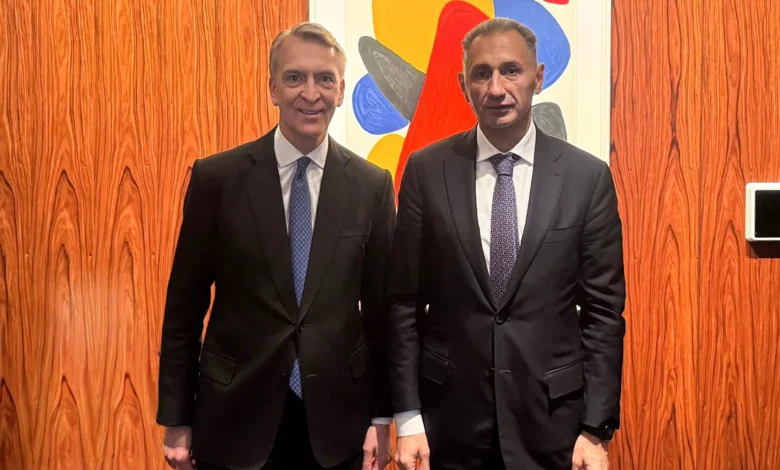 Minister Rashad Nabiyev Meets Brookfield CEO in the U.S. / News / Media