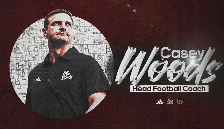Missouri State Names Casey Woods as Head Football Coach