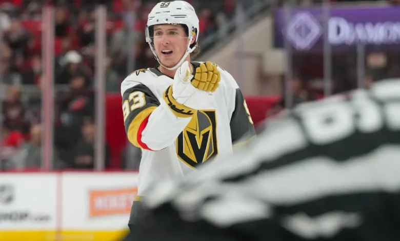 Mitch Marner is on pace for the lowest production of his career, even with a bigger role in Vegas