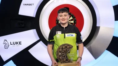 Mitchell Lawrie claims 2025 WDF Open World Championship