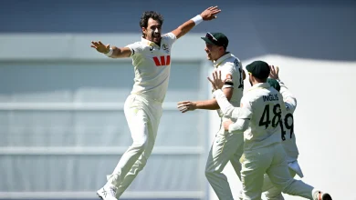 Mitchell Starc torments England's top order again before Crawley, Root perform rescue act