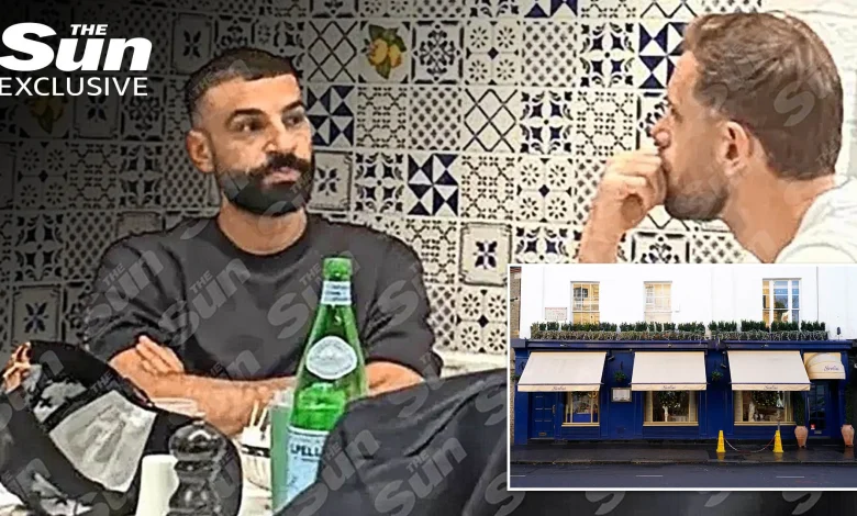 Mo Salah grills ex-Liverpool captain Henderson in secret London summit