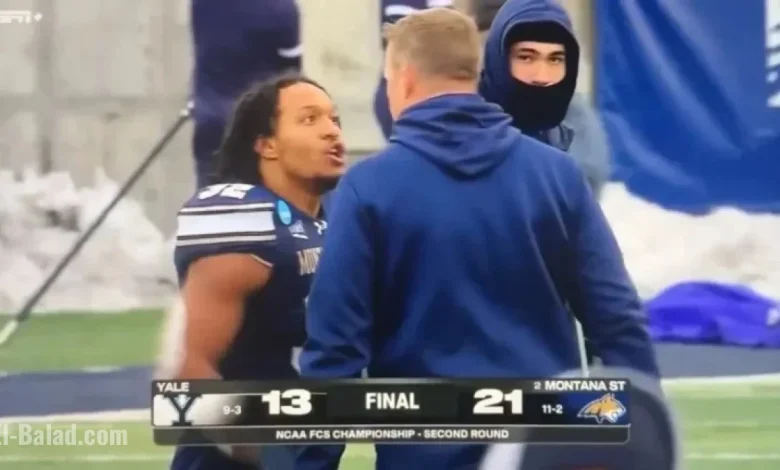 Montana State Football Player Deflects Coach in Heated Playoff Dispute
