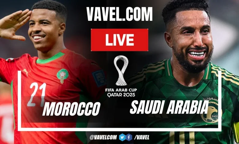 Morocco vs Saudi Arabia LIVE Score Updates: Halftime (1-0)