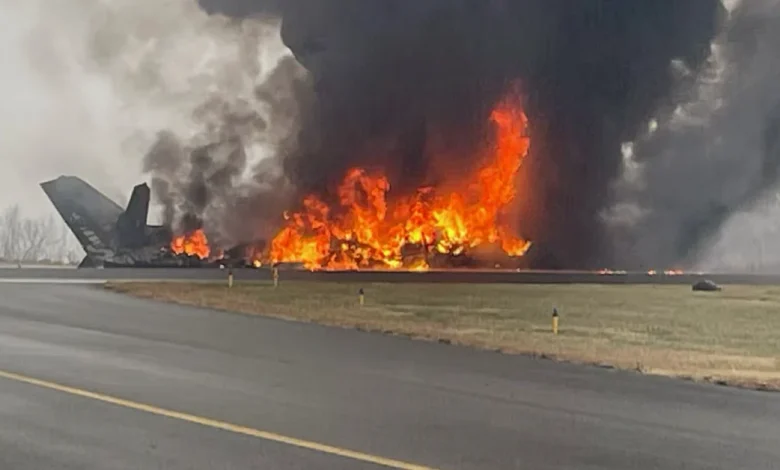 Multiple deaths reported in fiery plane crash in North Carolina