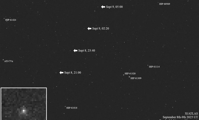 NASA’s Psyche Mission Tracks Interstellar Comet 3I/ATLAS