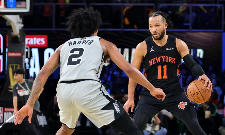 NBA Cup MVP Jalen Brunson again proves he's built for big moments