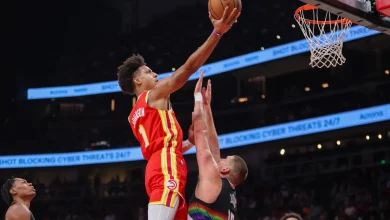 NBA Fans in Awe as Jalen Johnson's First Half Triple Double Gives Nikola Jokic a Taste of His Own Medicine