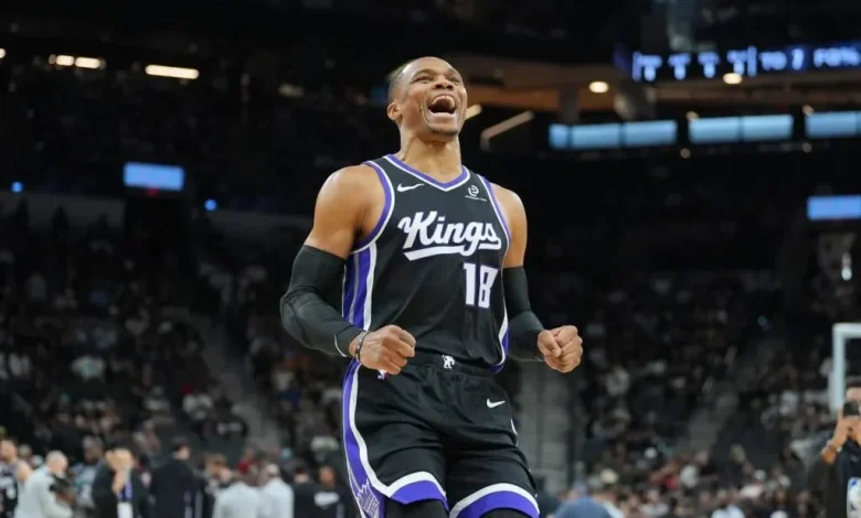 NBA World Reacts To Russell Westbrook’s Historic Performance In Kings-Pacers Game