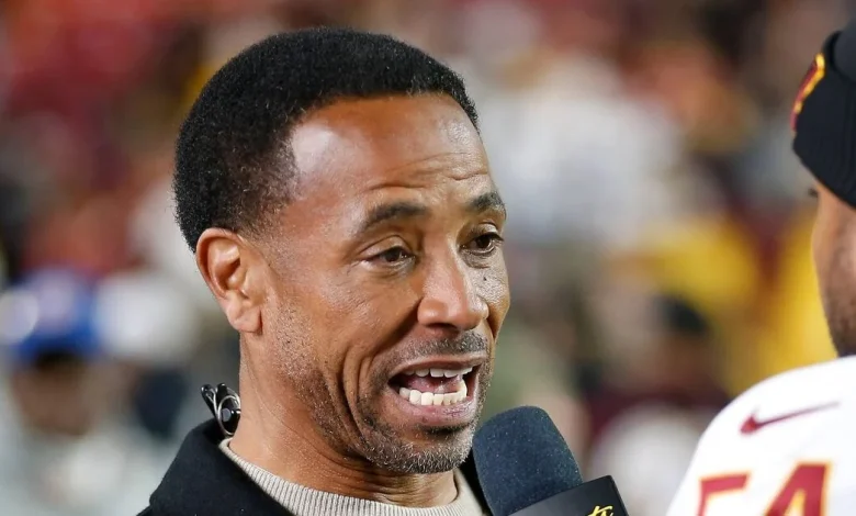 NBC audience unsettled as Rodney Harrison appears to blank out on camera