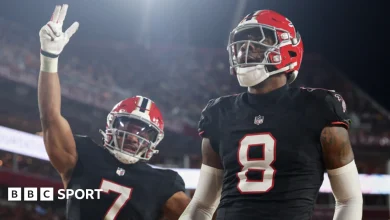 NFL: Atlanta Falcons fight back to upset Tampa Bay Buccaneers after Kyle Pitts hat-trick