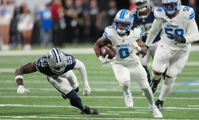NFL: Jahmyr Gibbs hat-trick inspires Detroit Lions to 44-30 win over Dallas Cowboys