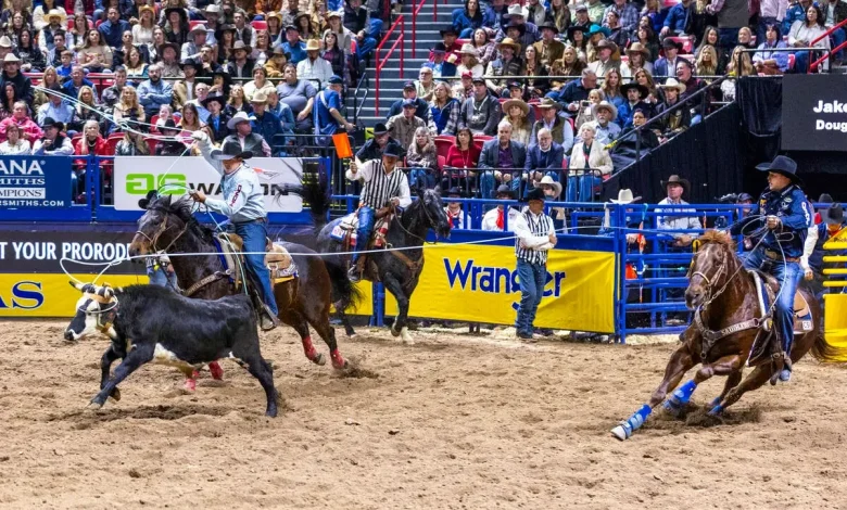 NFR Live with team roper Douglas Rich