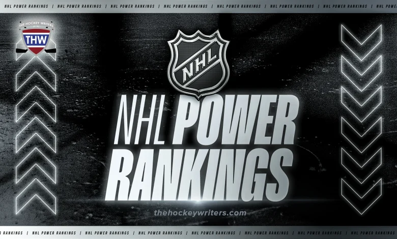 NHL 2025-26 Power Rankings: Week 9