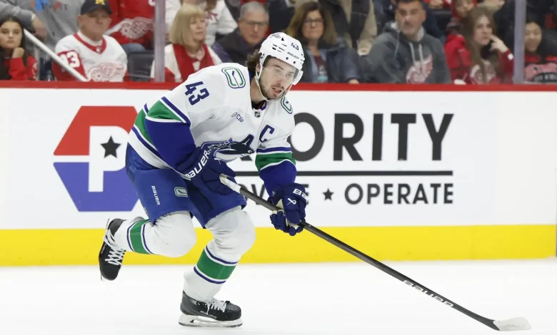 NHL Insider: Red Wings' Nate Danielson Likely Apart Of Trade For Canucks' Quinn Hughes