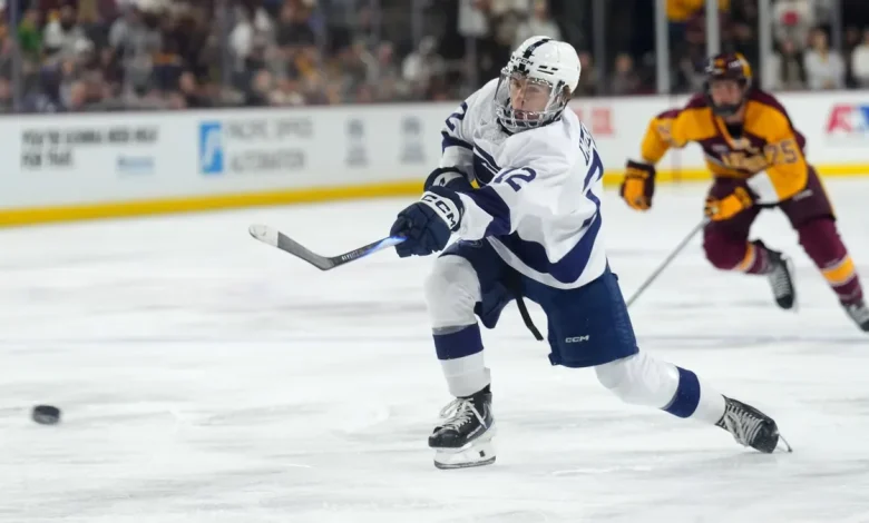 NHL draft rankings: NCAA freshman Gavin McKenna falls to third