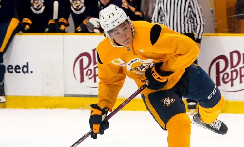 Nashville Predators prospects Ryker Lee, Teddy Stiga named to USA World Junior preliminary roster