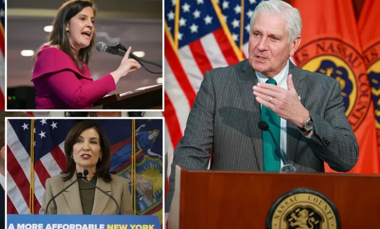 Nassau County Executive Bruce Blakeman announces run for NY governor, setting up Stefanik showdown