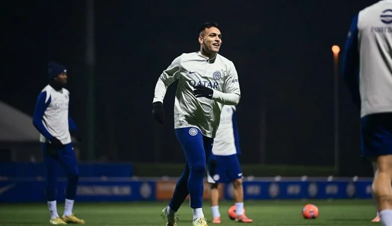 Nerazzurri training, the day before Inter vs Como