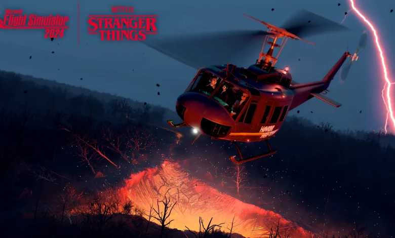 Netflix’s ‘Stranger Things’ Is Coming to Microsoft Flight Simulator 2024