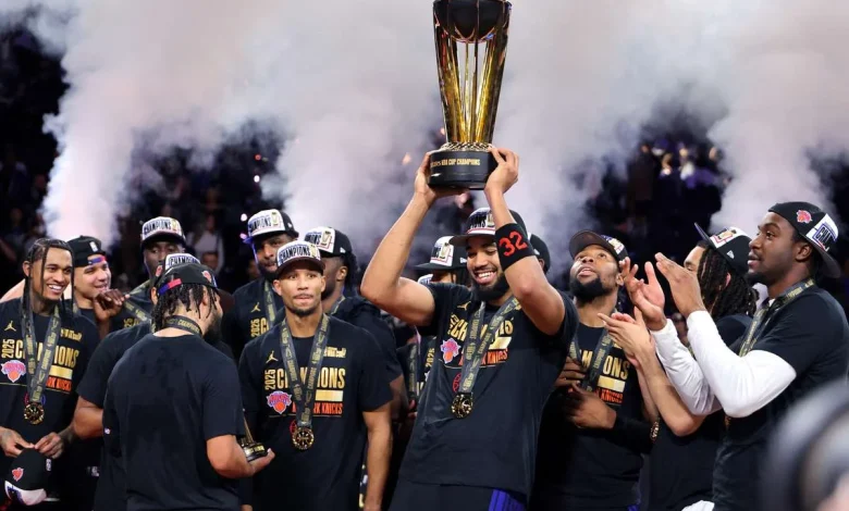New York Knicks defeat San Antonio Spurs to win 2025 NBA Cup Championship