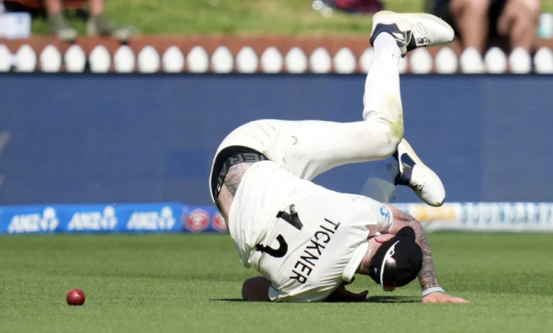 New Zealand lose Tickner as West Indies all out for 205