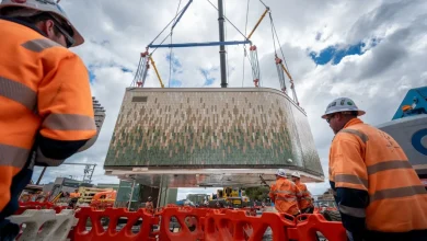 New station taking shape at Mordialloc
