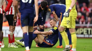 Newcastle’s Dan Burn hospitalised with rib injury from Sunderland loss