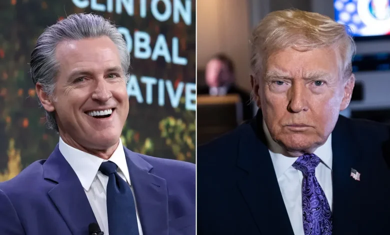 Newsom trolls White House with AI video depicting Trump, Hegseth and Miller in handcuffs