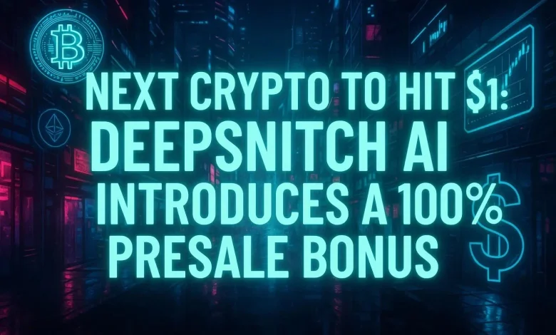 Next Crypto To Hit $1: Pakistani Minister Pushes for Digital Assets, DeepSnitch AI Introduces a 100% Presale Bonus