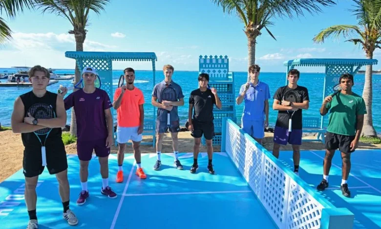Next Gen ATP Tennis Stars Convene in Jeddah