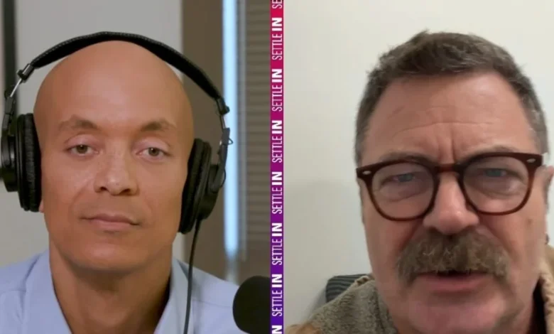 Nick Offerman joins Geoff Bennett for our ‘Settle In’ podcast