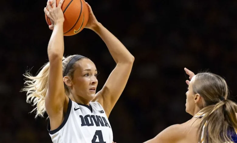 No. 12 Iowa vs. Rutgers women's basketball glance: Time, TV, notes