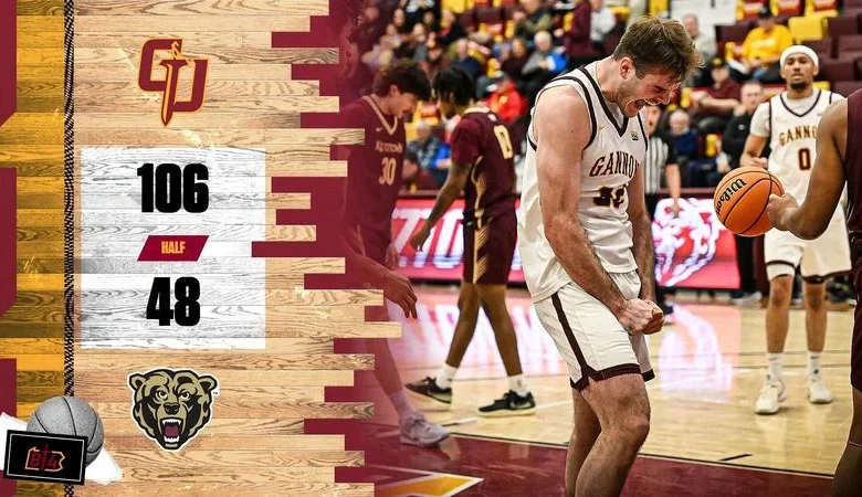 No. 15 Golden Knights Press Way to School Record in Win over Kutztown