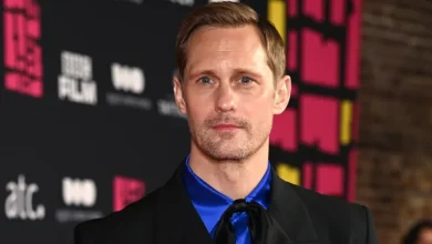 Nominee Alexander Skarsgård Arrives at British Independent Film Awards 2025