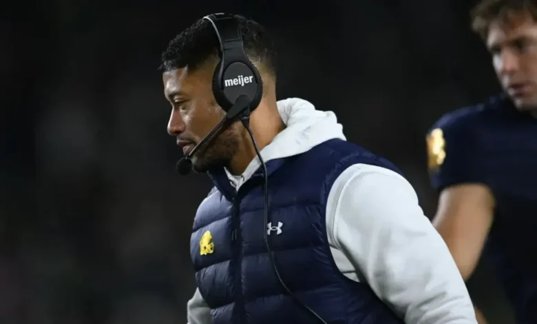 Notre Dame’s Marcus Freeman: ‘Humbling’ to be held in high regard by Giants