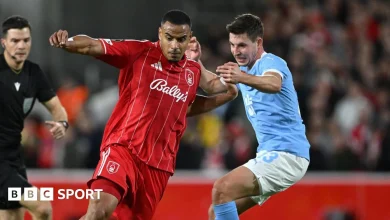 Nottingham Forest 3-0 Malmo: Dominant Forest breeze past Malmo in Europa League