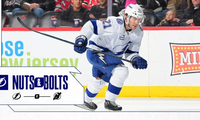 Nuts & Bolts: Lightning continue road trip in Newark
