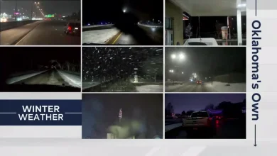 ODOT treating slick Oklahoma roads as snowfall hits Thursday